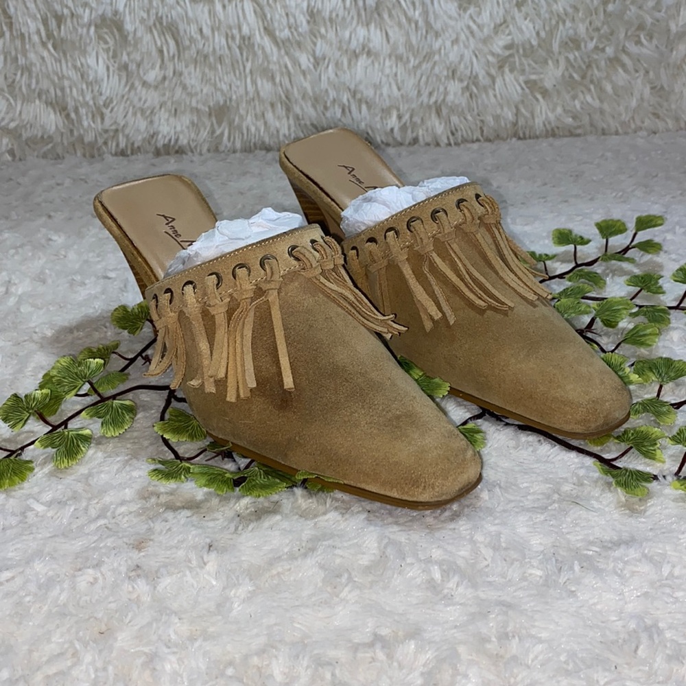 Women-Ann Michael -Mules Stiletto Heels